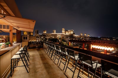 folly offers views of Madinat Jumeirah and Burj Al Arab. Photo: folly