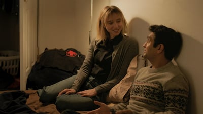 Zoe Kazan and Kumail Nanjiani in 'The Big Sick' (2017). Courtesy Netflix