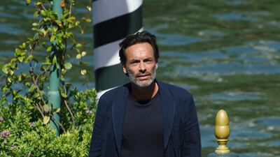 Actor Anthony Delon arrives at the Excelsior during the 77th Venice Film Festival on September 2, 2020 in Venice, Italy. Getty Images