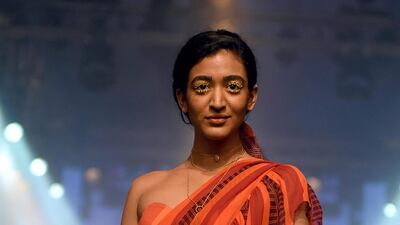 Earthy shades by Arpita Mehta. AFP