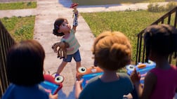 Instead of the toys themselves, Bonnie (voiced by Scarlett Spears) is at the heart of Toy Story 5. Photo: Disney / Pixar