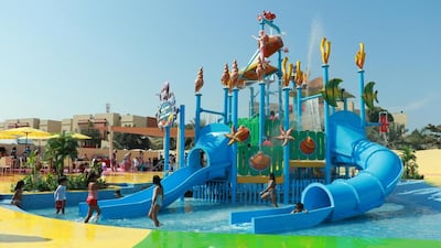 Visit the new Splash ‘n’ Party aqua park and find an array of water-based play activities, including a splash pad area, slides and water guns to engage the whole family. Courtesy Splash ‘n’ Party