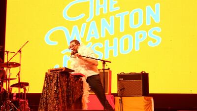 The Wanton Bishops enthralled fans with their bluesy-rock sound during the Step Music Festival in Dubai. Navin Khianey for The National