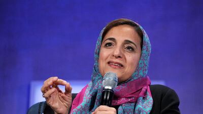 A reader says Sheikha Lubna is a leading example for women in the UAE to follow. Rex Features via AP Images