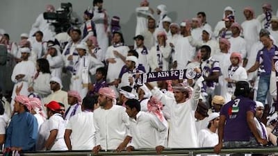 Al Ain fans have come under criticism from Al Wasl