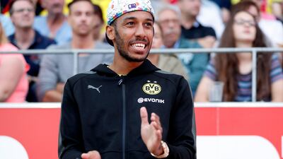 Pierre-Emerick Aubameyang is a reported transfer target for Premier League champions Chelsea. Friedemann Vogel / EPA