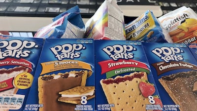 Pop-Tarts are also on offer