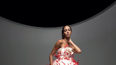 Giambattista Valli embraced lavish romance for autumn / winter 2020 haute couture. Courtesy Giambattista Valli