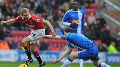 Darren Fletcher won five Premier League titles as a Manchester United player. AFP