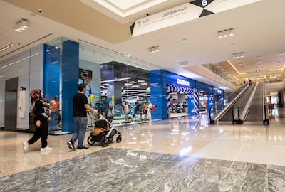 A partially opened Reem Mall on Al Reem Island in Abu Dhabi. Leslie Pableo for The National