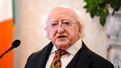 President of Ireland Michael D Higgins has warned that the EU is suffering reputational damage due to its lack of action over Gaza. Getty Images