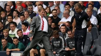 It was frustrating against Tottenham for Kenny Dalglish, who saw his team punished for playing to high a defensive line in a 4-0 loss.
