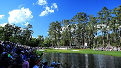 The third round of The Masters will begin at 5.50pm UAE time. David Cannon / Getty Images
