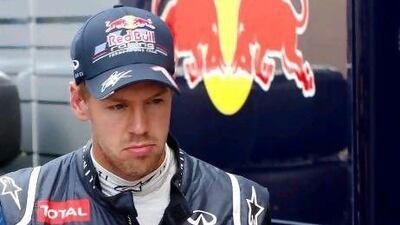 Sebastian Vettel will start 10th today in Belgium.