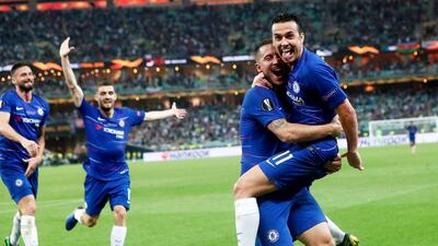 Pedro 7/10. His usual busy self, the Spanish winger was a constant nuisance to Arsenal and finished well to give Chelsea a 2-0 lead. EPA