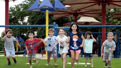 Children who are taught social skills at home learn to play well with their peers at school. Jeffrey E Biteng / The National