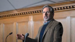 Steve Carell in Rooster, a series created by Ted Lasso scribe Bill Lawrence. Photo: HBO