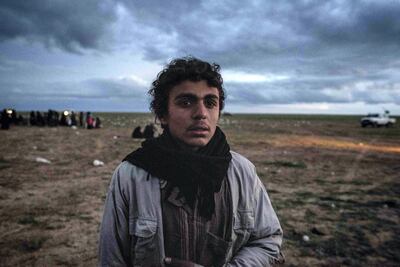 Khalid, a Yazidi boy snatched by ISIS, told SDF fighters he had forgotten how to speak Kurdish Campbell MacDiarmid / The National