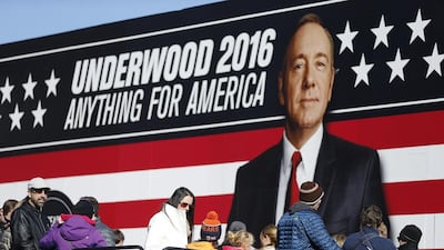 The arrival of House of Cards has caused something of a stir in Iran, where American programming is extremely rare. John Bazemore / AP Photo