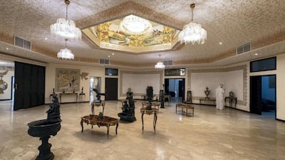 A glimpse inside Al Qasimi Palace.