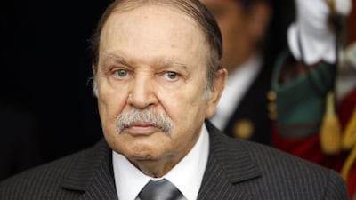Algeria's president Abdelaziz Bouteflika's public appearances have become rare since 2013. Louafi Larbi / Reuters