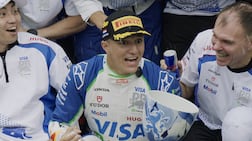 French-Algerian Isack Hadjar secured a podium finish in his maiden season in F1, something not many rookies can claim. Photo: TOD