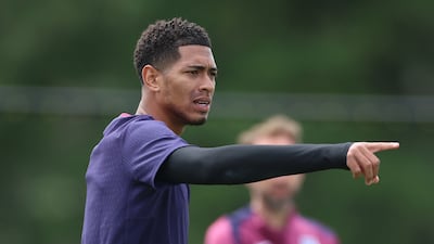 Jude Bellingham was punished by Uefa for making an alleged offensive gesture towards the Slovakia bench during their Euro 2024 last-16 clash. Getty
