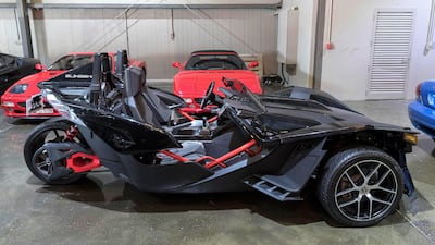2016 Polaris Slingshot SL. Antonie Robertson / The National
