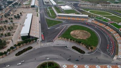 File photo of the F1 race track in Hanoi. The Vietnam GP, along with six other races, have been postponed due to coronavirus. AFP