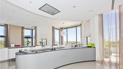 There is also a sauna, gym, entertainment room, bar and storage cellar and numerous reception rooms. Courtesy Kensington Exclusive Properties