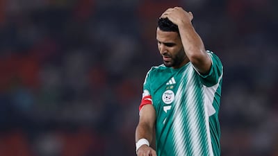 Algeria captain and star player Riyad Mahrez started the game against Mauritania on the bench. AFP