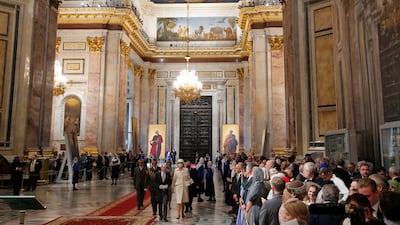 The prominent names included Konstantin Malofeyev, a monarchist and billionaire close to the Kremlin, and Russian foreign ministry spokeswoman Maria Zakharova