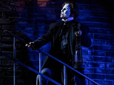 British-Lebanese actor Nadim Naaman became the first Arab to play the titular character in the Phantom of the Opera, during its Dubai run. Photo: Giulia Marangoni