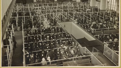 Ellis Island: Immigrants arriving in New York. Photo: New York Public Library