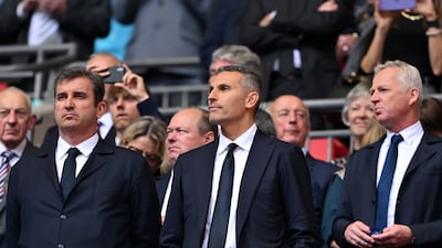 Khaldoon Al Mubarak attends the FA Cup at the Wembley Stadium on May 25, 2024. Getty Images