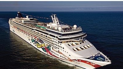 The Norwegian Jewel stops at six ports in 12 days.