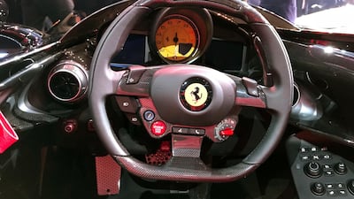 The cockpit of the SP2. AP