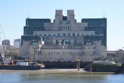 MI6 headquarters in Vauxhall, London. AP