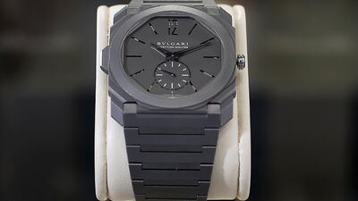 Bulgari Minute Repeater 2016 watch costs Dh642,000.