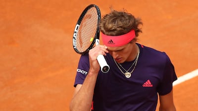 Alexander Zverev has struggled for form this season and is yet to win a title. Getty Images