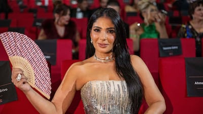 Egyptian actress Mona Zaki. AFP