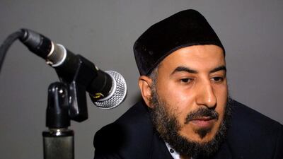 Egyptian extremist Yasser Al Siri addresses a conference in London. He has been labelled a threat to British security because of his support for extremist groups including ISIS and Al Qaeda. AP/Shutterstock