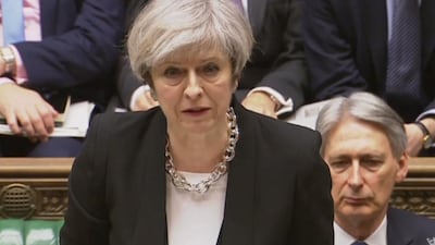 British prime minister Theresa May told parliament on March 23, 2017, a day after the deadly attack on the parliament house which killed three civilians, that the assailant was British-born and known to MI5 intelligence officers. AFP