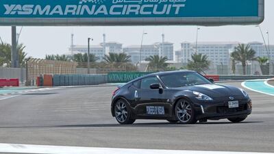 The 16 drivers taking part in the regional selection event at Yas Marina Circuit were involved in a series of tests on the track, in the gym and in the classroom. Courtesy FIA Institute