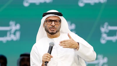 Dr Anwar Gargash, diplomatic adviser to UAE President. Chris Whiteoak / The National