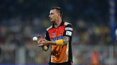 Dale Steyn took 11 wickets in 14 matches at an average of 39.18 in the 2014 IPL season for Sunrisers Hyderabad. Pawan Singh / The National