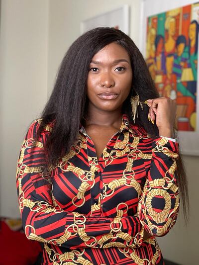 Comfort Babatunde, 39, has a bachelor's degree in international peace and conflict resolution, but could not find any work except as a cleaner and waitress in a Dubai hotel for four years.