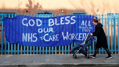 More than 750,000 people answered a government call for volunteers to help the country's health service. Reuters