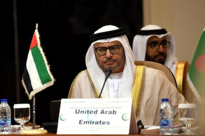 Dr Anwar Gargash lauds the meeting between world powers in Bahrain. AFP