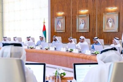 Ministers at a Cabinet meeting chaired by Prime Minister and Ruler of Dubai Sheikh Mohammed bin Rashid on September 2 approved the UAE's 2024-27 National Strategy for Anti-Money Laundering. Photo: Dubai Media Office